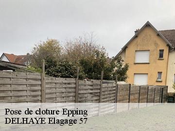 Pose de cloture  epping-57720 DELHAYE Elagage 57
