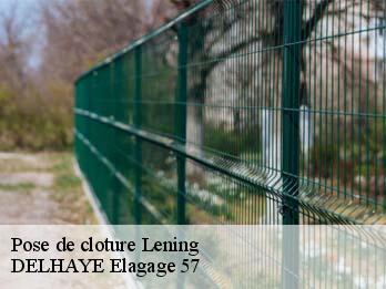 Pose de cloture 57670
