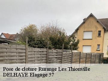 Pose de cloture  rurange-les-thionville-57310 DELHAYE Elagage 57