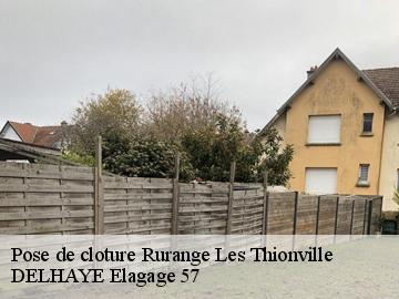 Pose de cloture rurange-les-thionville-57310 DELHAYE Elagage 57