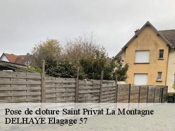Pose de cloture  saint-privat-la-montagne-57124 DELHAYE Elagage 57