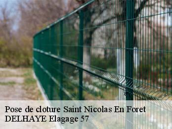 Pose de cloture 57700